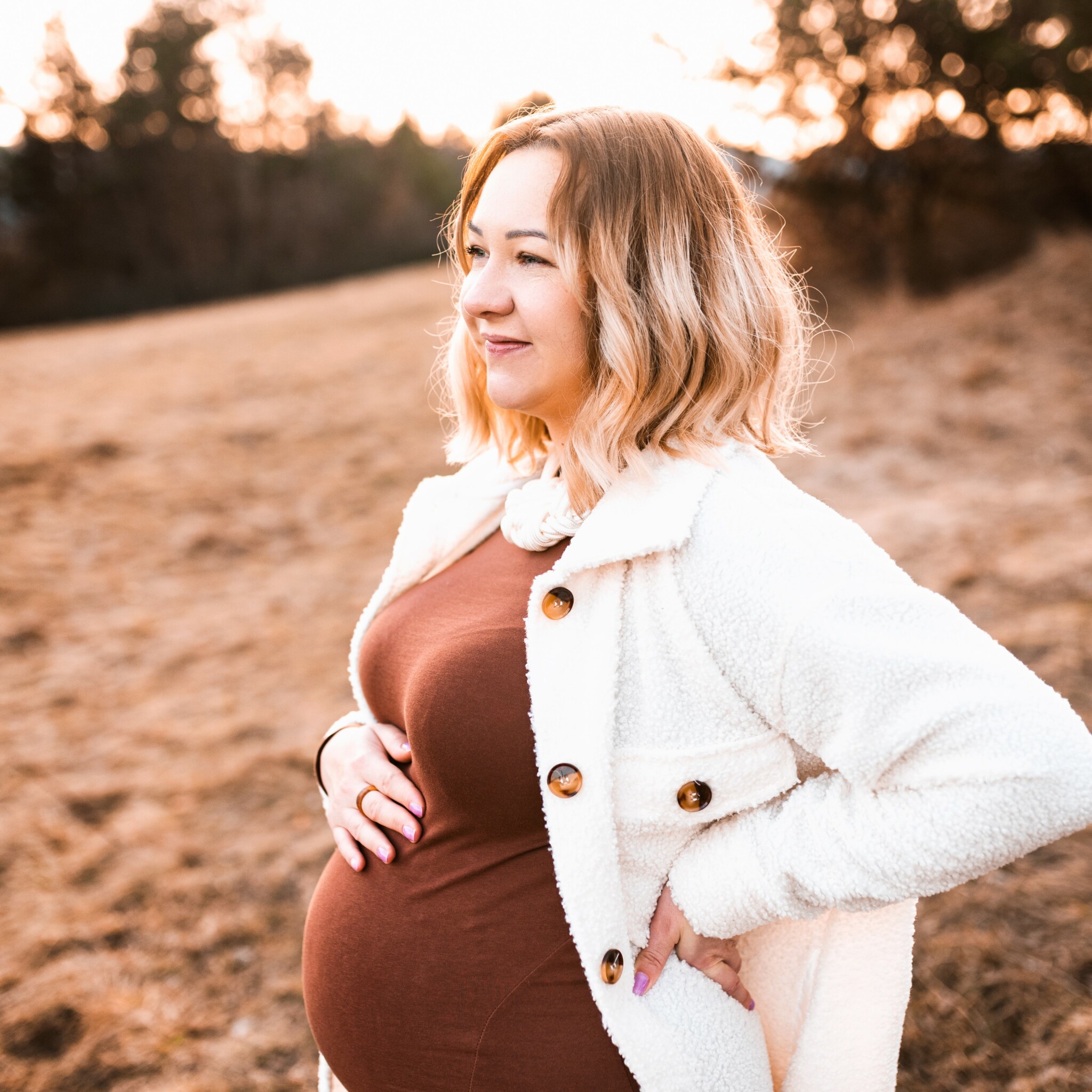 Tehotenské fotografovanie